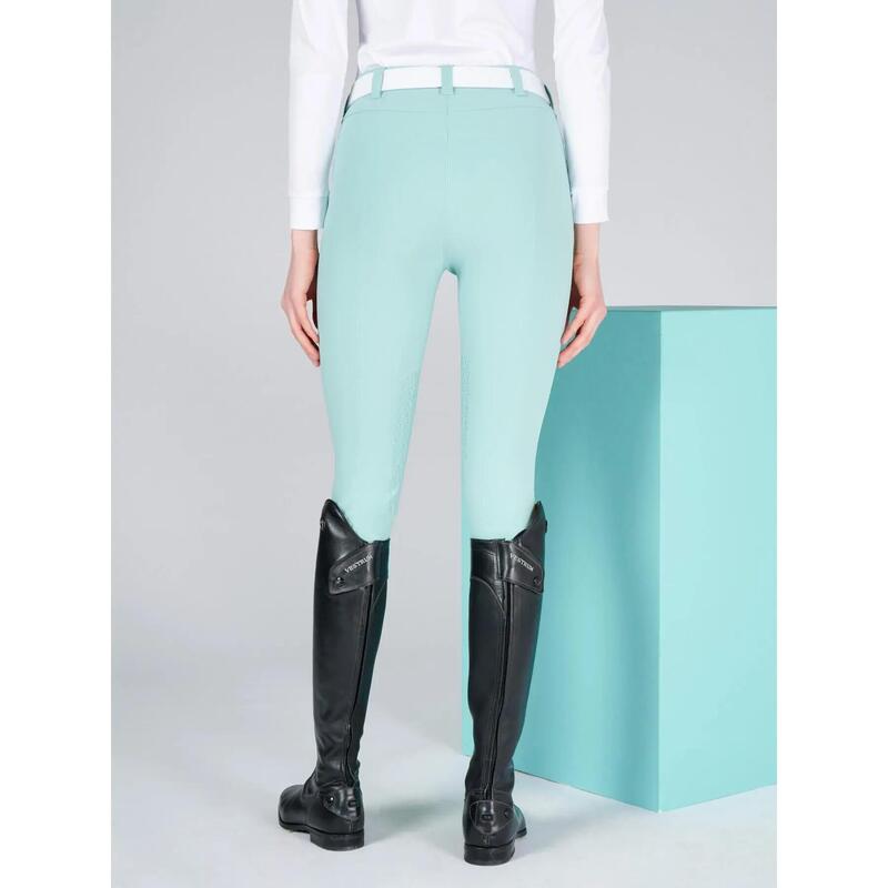 Pantaloni echitație Vestrum Syracuse cu grip la genunchi pentru femei