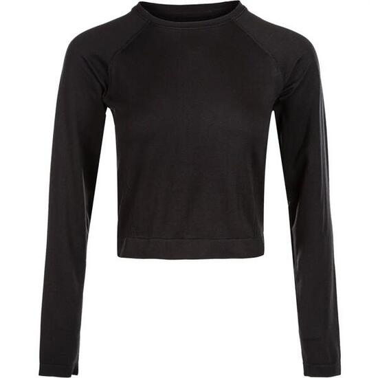 T-shirt crop manches longues femme Athlecia Celita