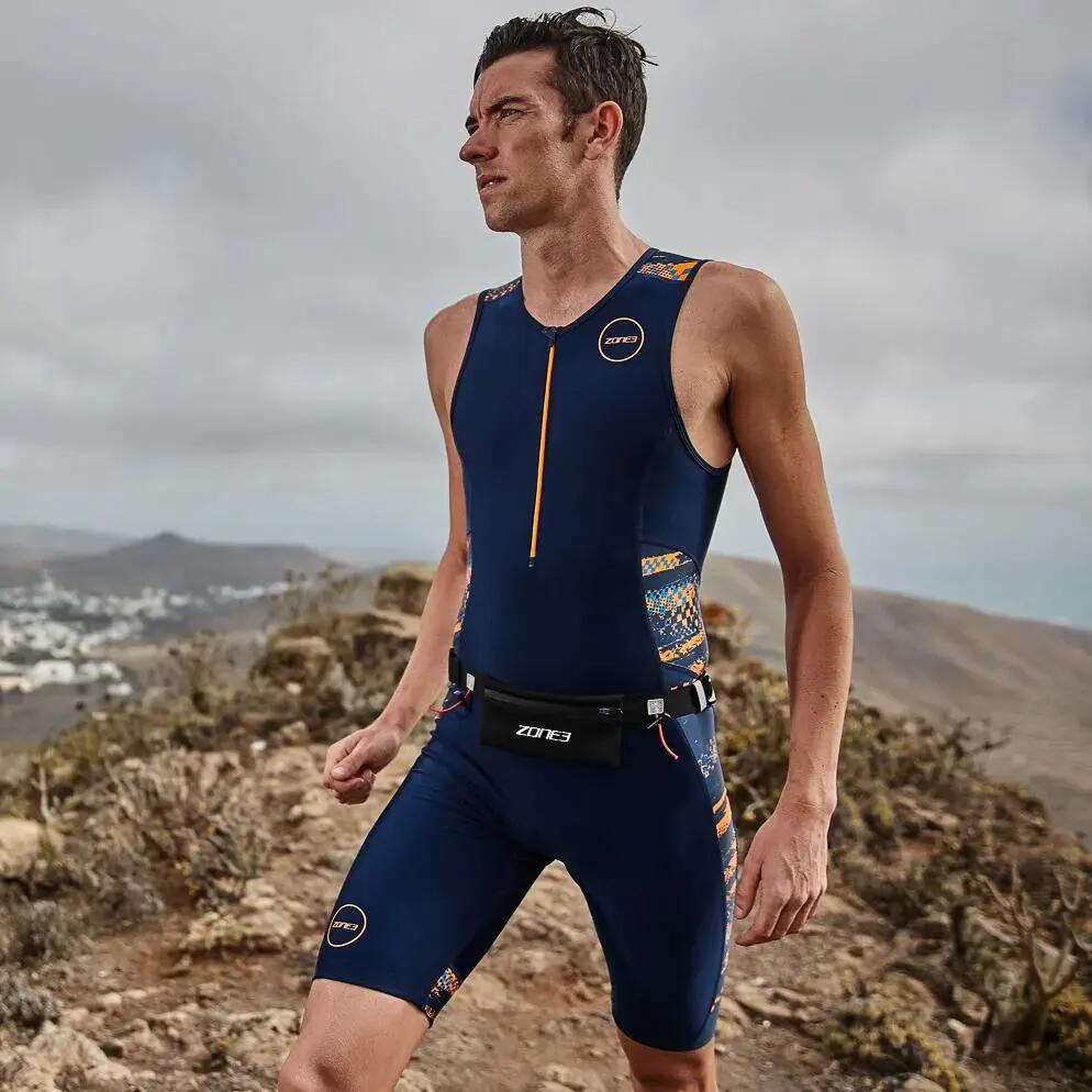 Cinturón Running avec pochette carburant néoprène et stockage gel énergétique Zo 4/5