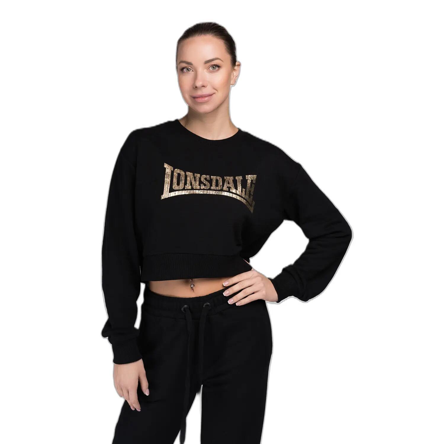 Dames sweatshirt met ronde hals Lonsdale Culbokie 2/5