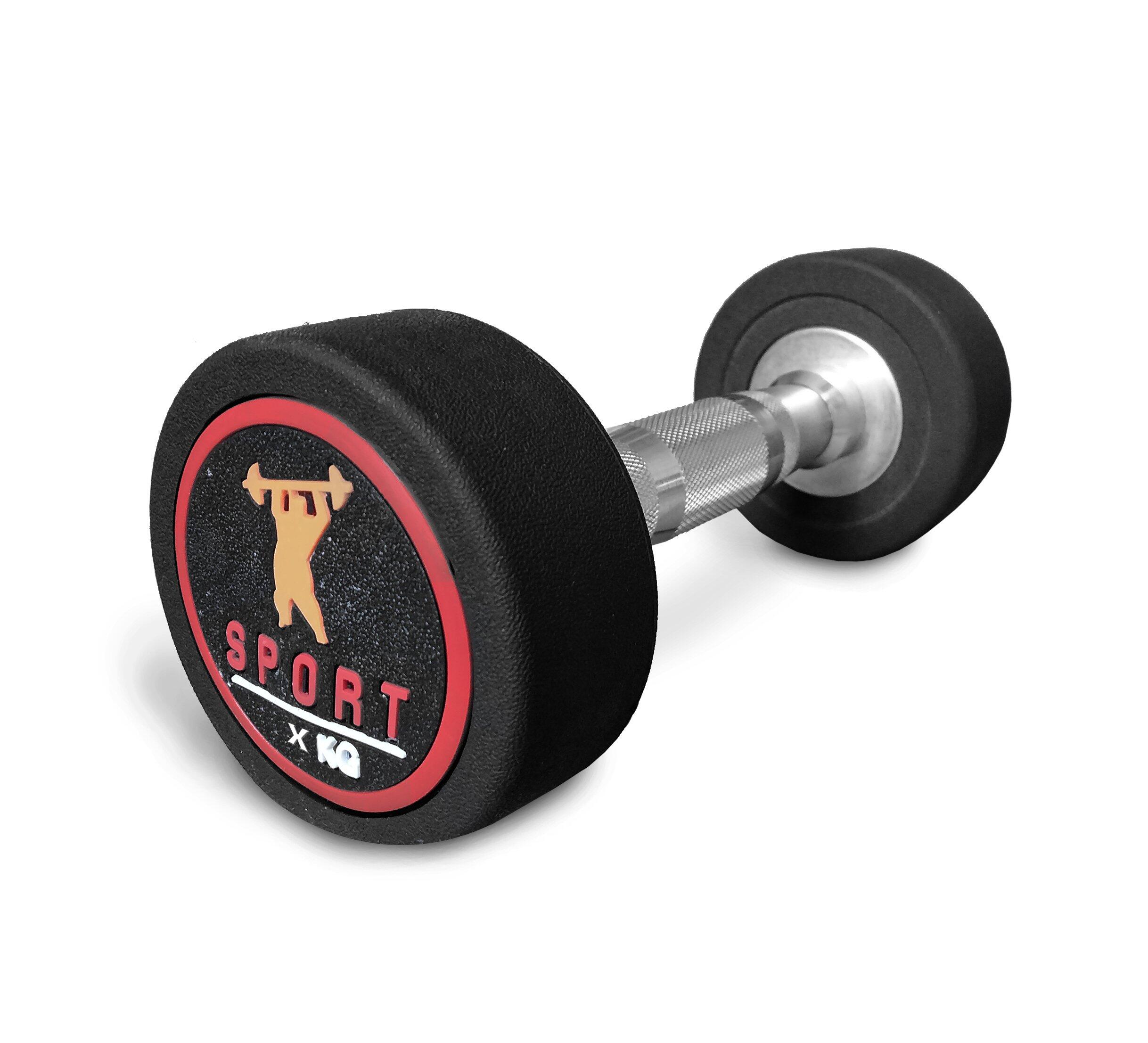 SEDCO Jednoruční činka SPORT ROUND RUBBER 7,5 kg