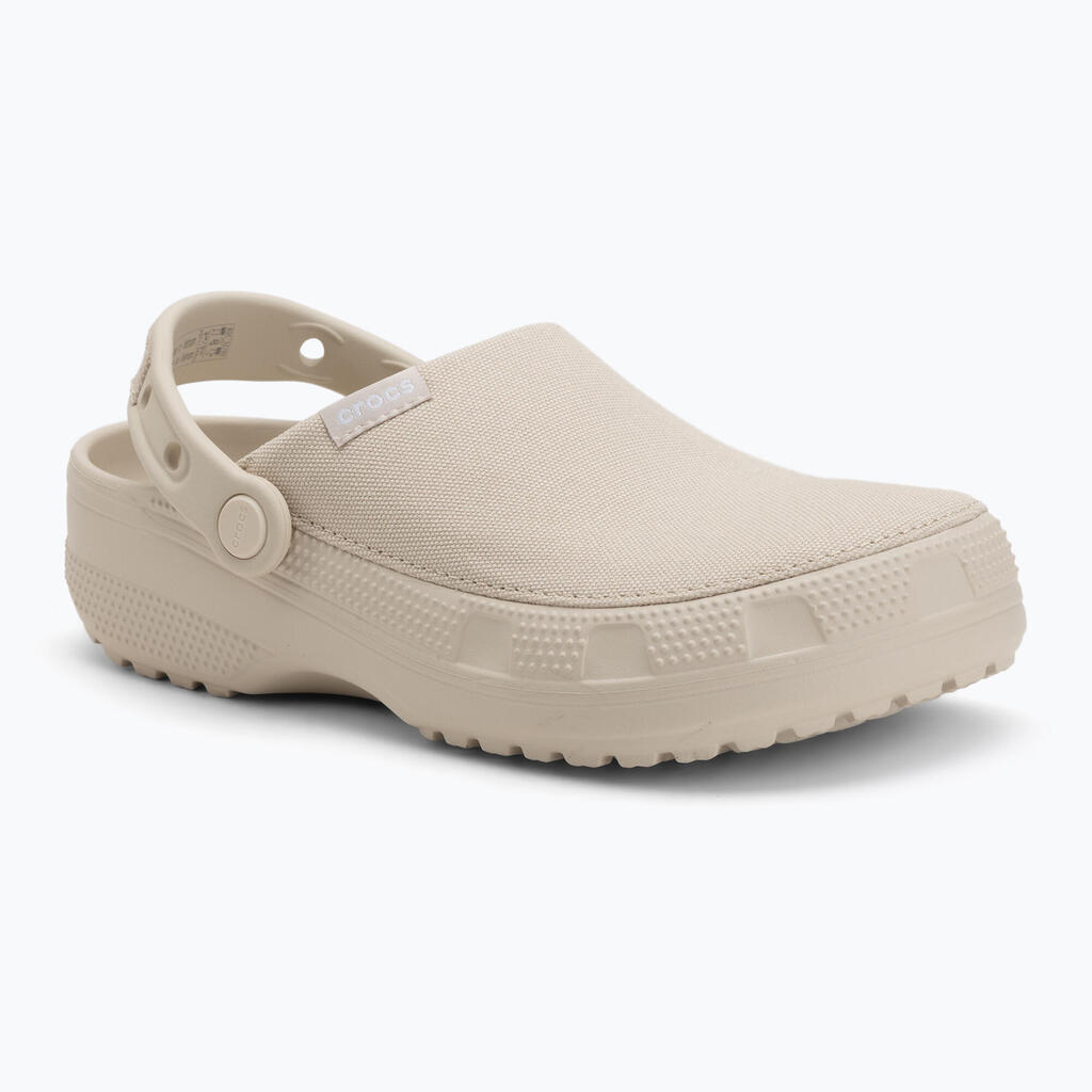 Crocs Classic Crafted Cotton Stucco Clogs