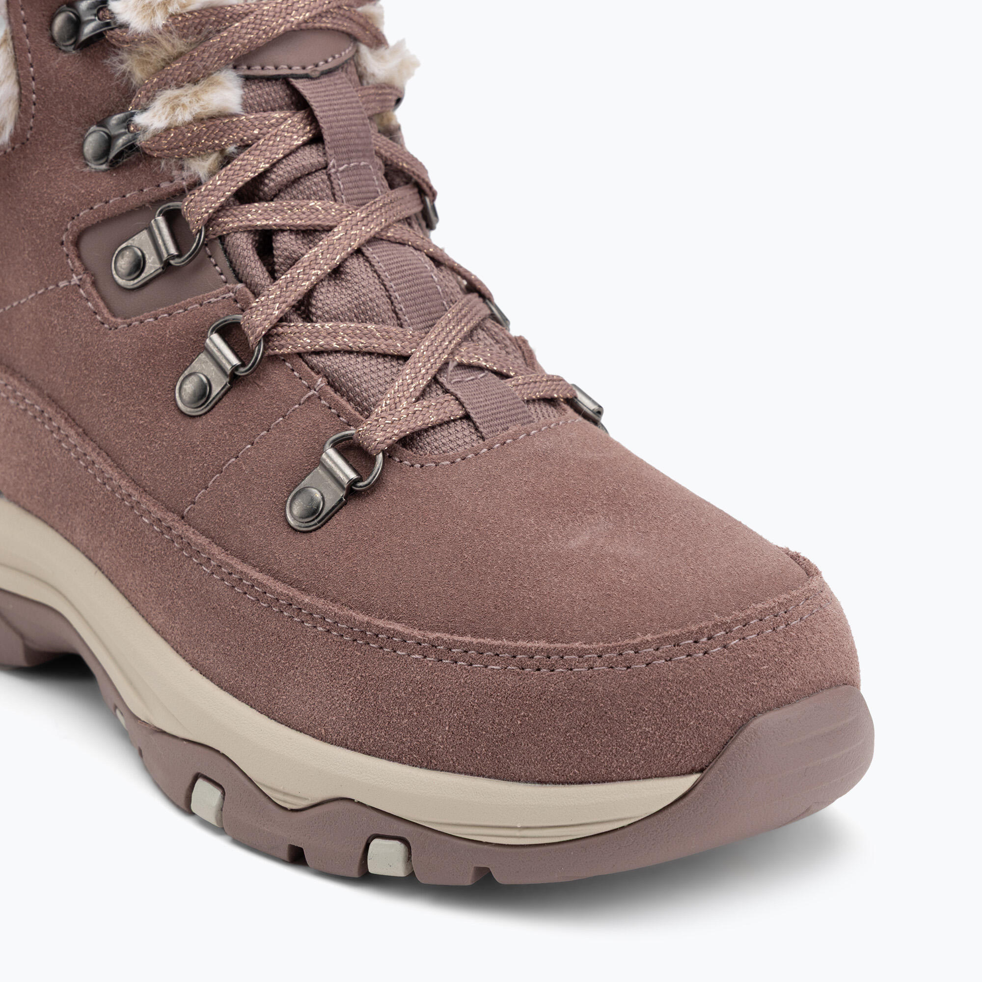 Botines Skechers Mujer Trego - Snow Worries rosas 7/7