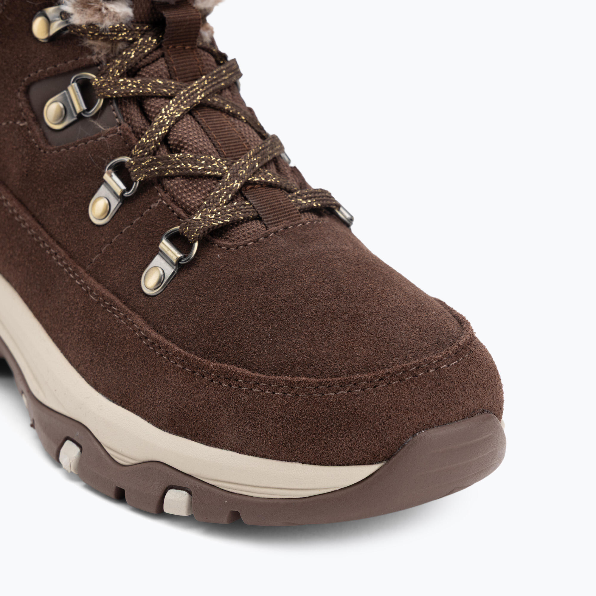Botines Senderismo Mujer Skechers 167882_CHOC Marrón Resistente al Agua Cordones 7/7