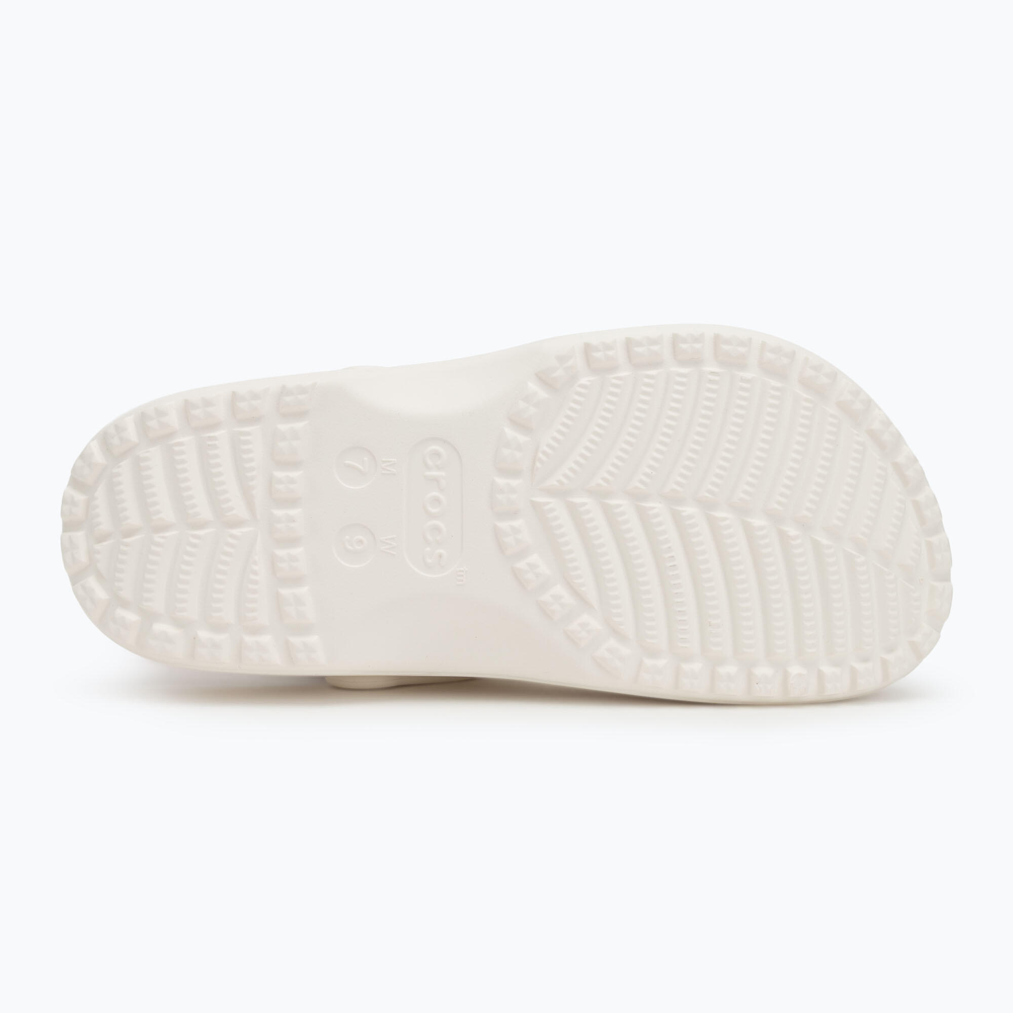 Crocs Classic Clog Floral Cutout Chalk 5/7