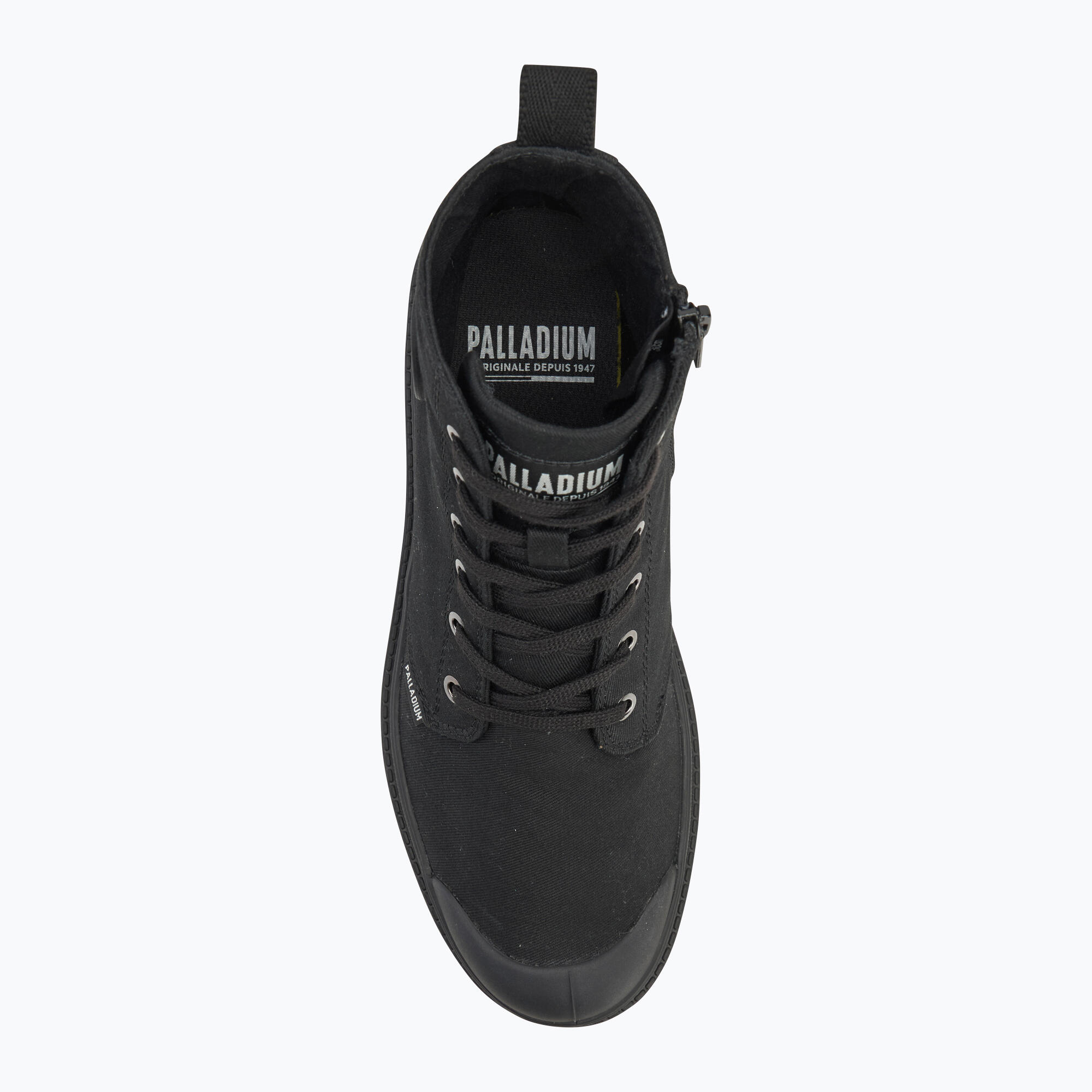 Chaussures montante pour femme à fermeture eclair PALLABASE TWILL 5/7