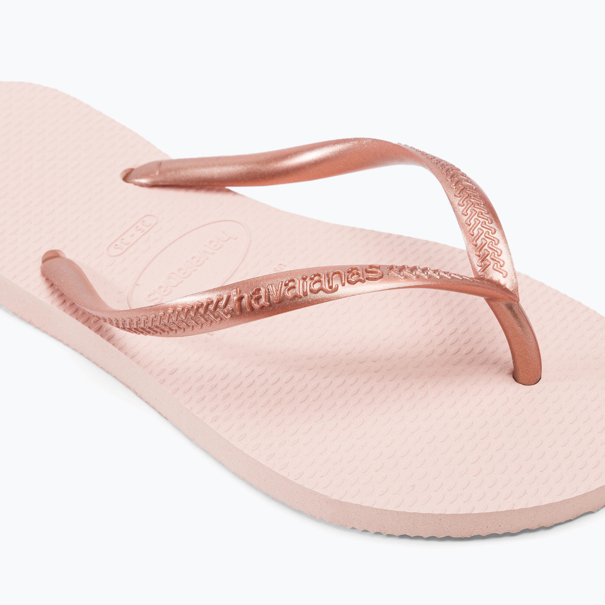 Flip-flops Havaianas Modell Slim Farbe Bronze 7/7