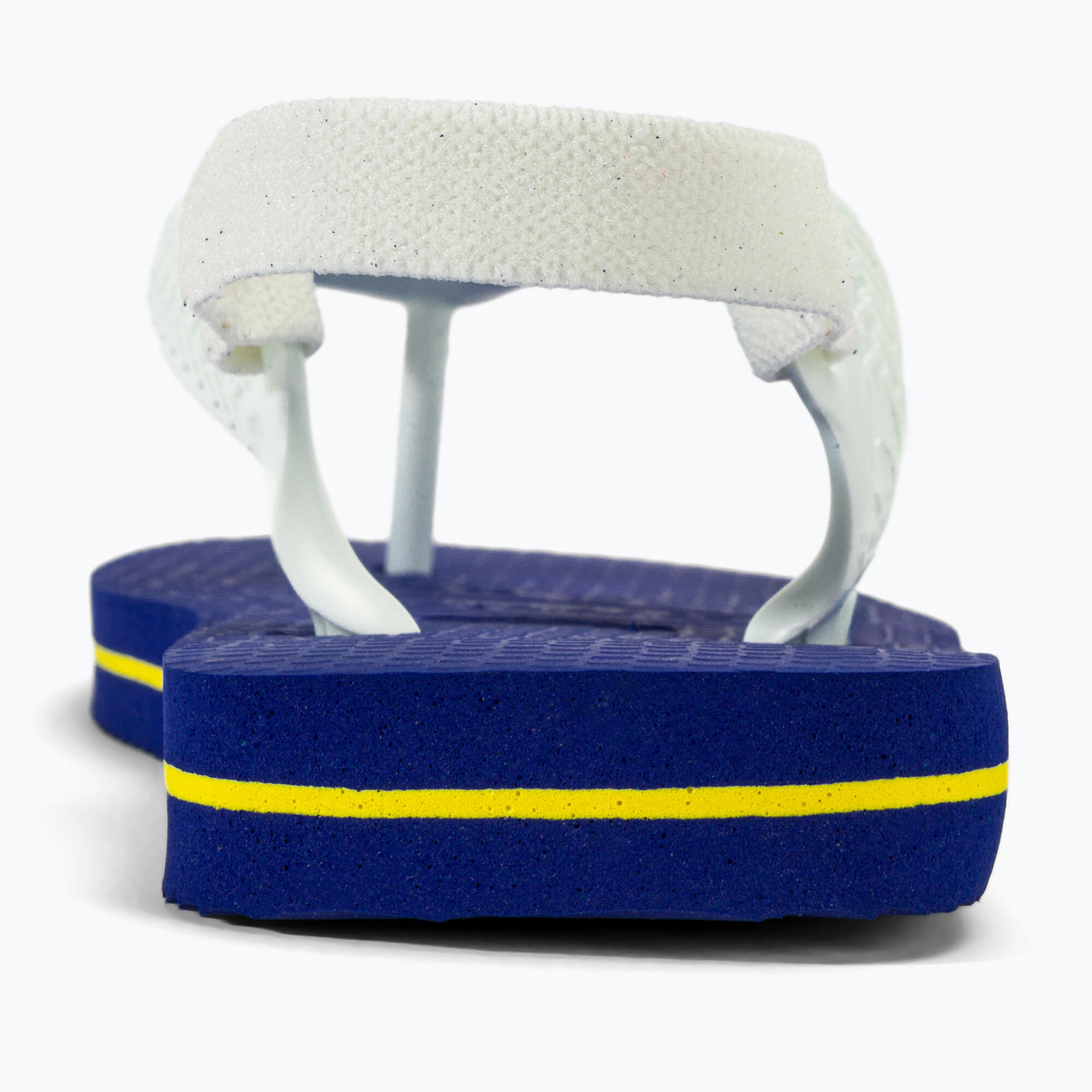 Chinelos Havaianas Modelo Baby Brasil Logo Ii Cor Branco 7/7