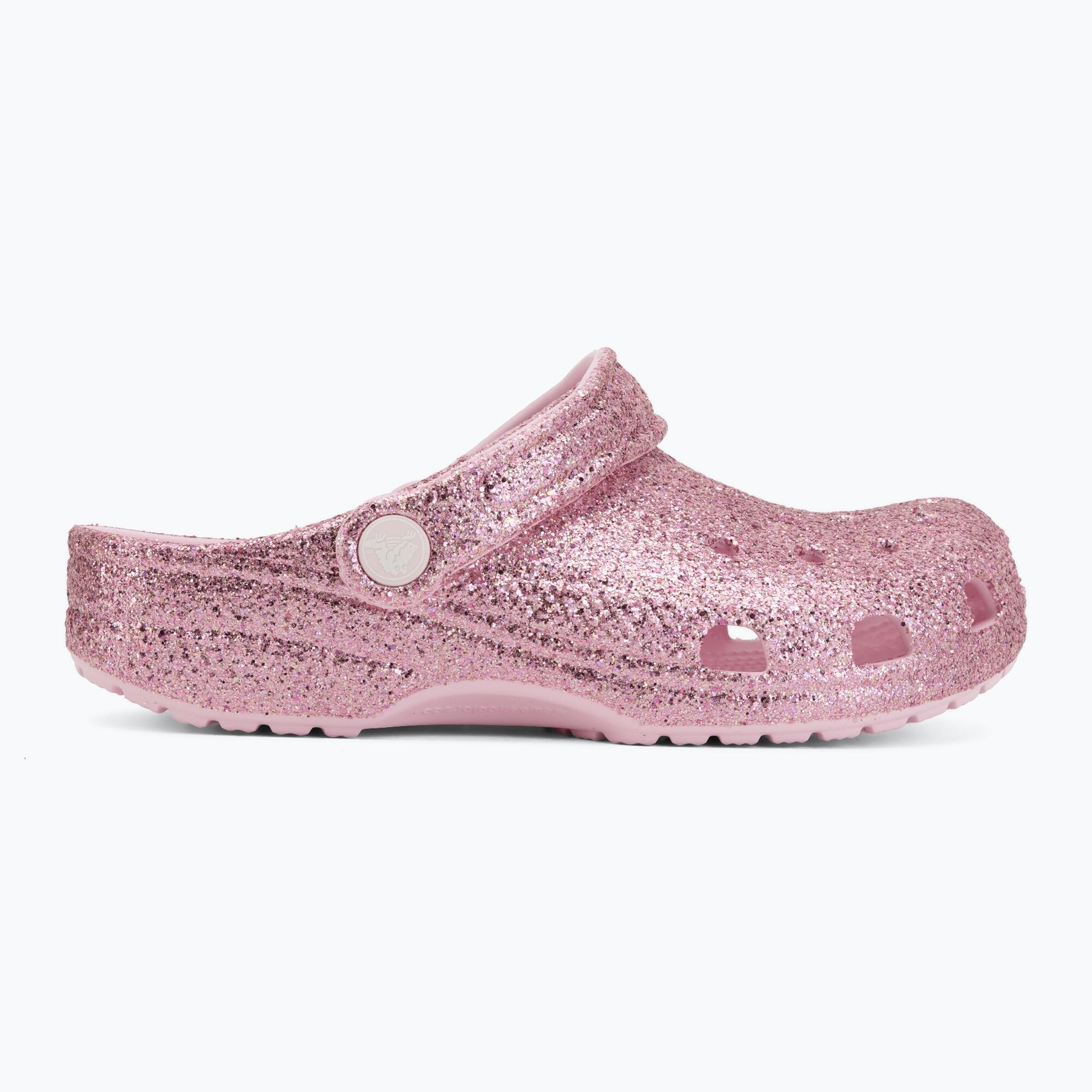 Klapki dziecięce Crocs Classic Chunky Glitter 3/7