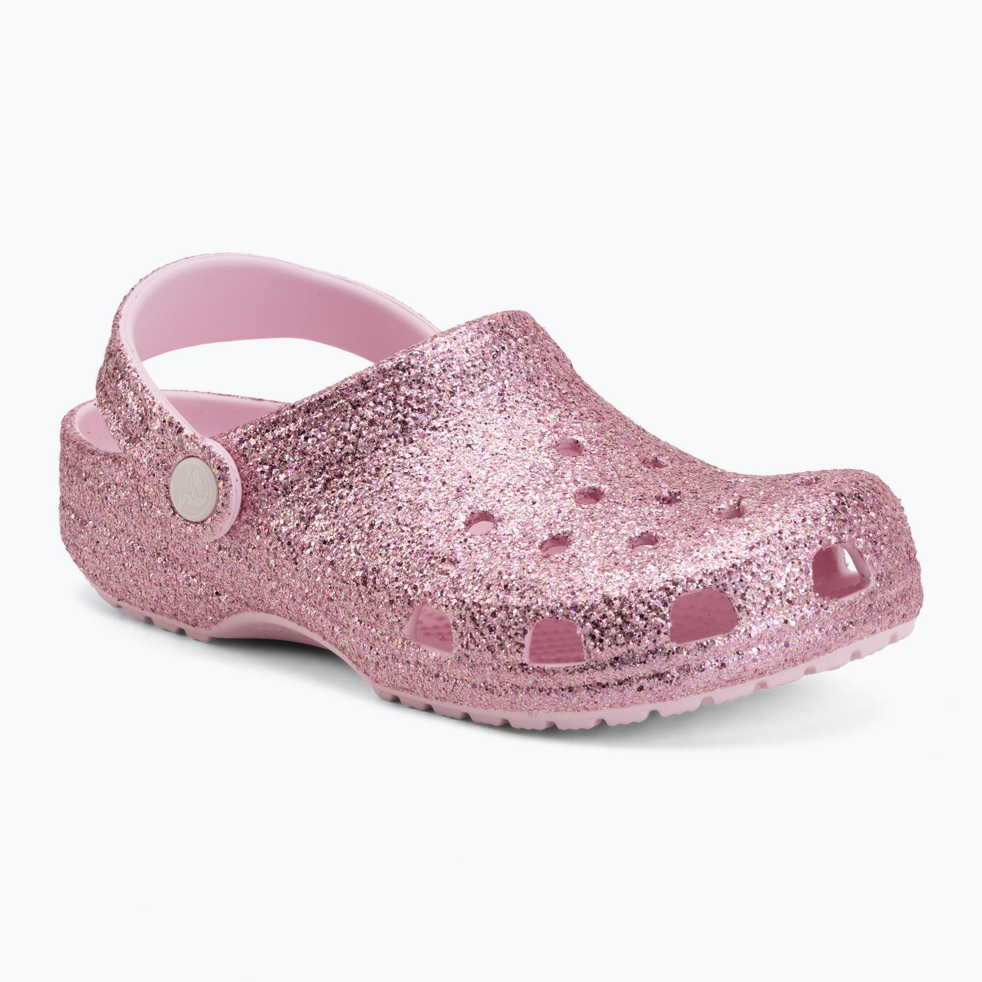 Klapki dziecięce Crocs Classic Chunky Glitter 2/7
