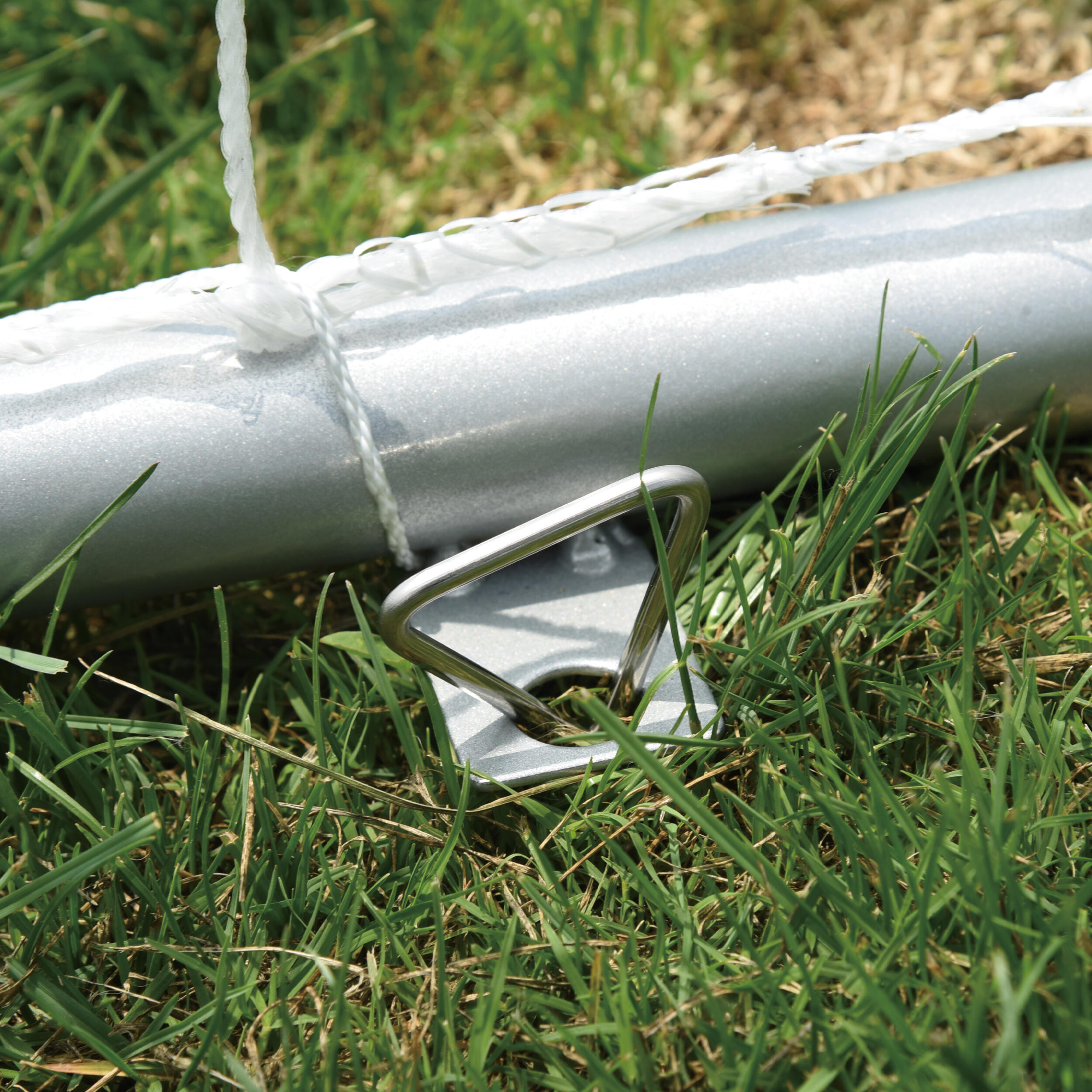 But de football XXL - Gardien pour le jardin en métal, 2,4 m 5/6