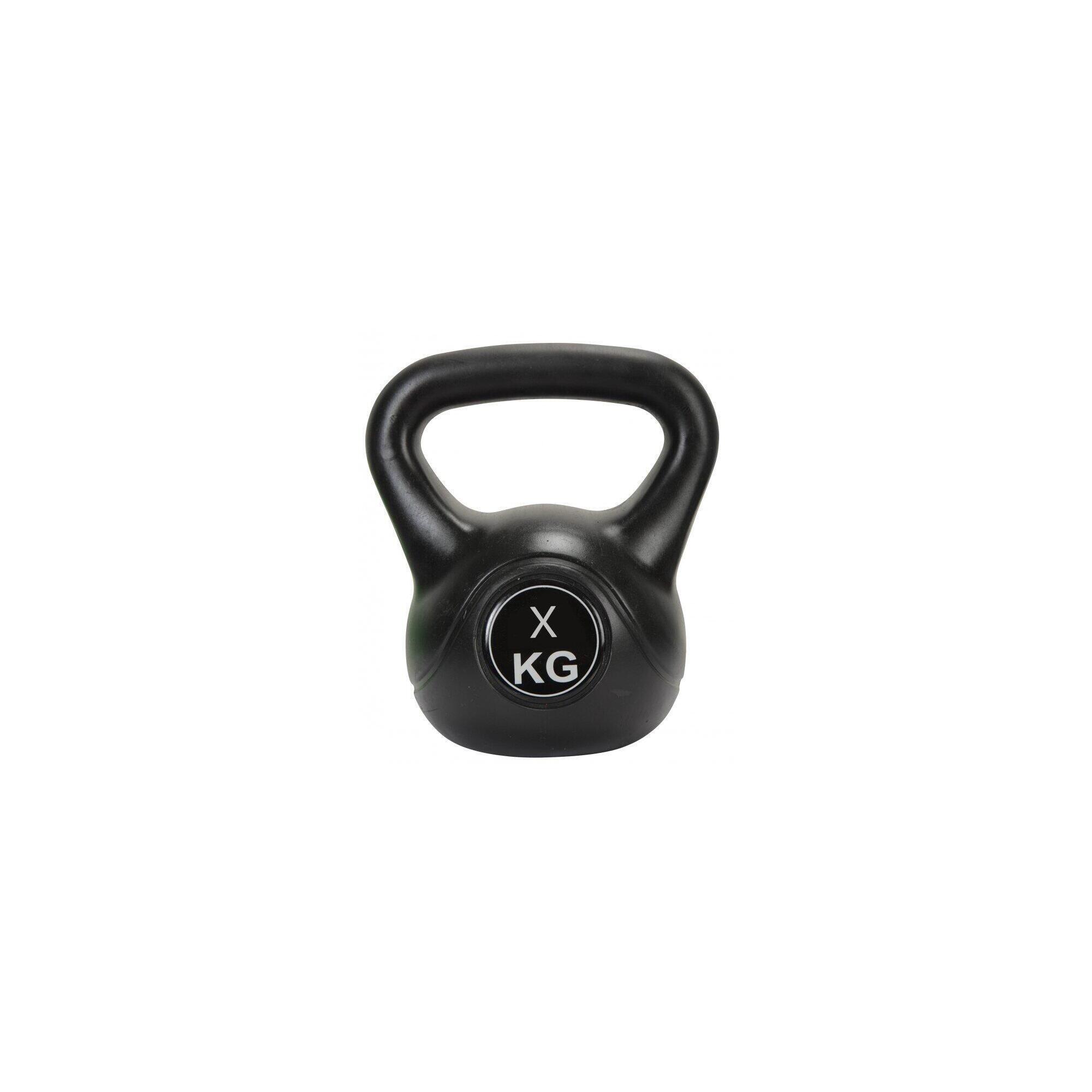 SEDCO Kettlebell činka Exercise Black 8 kg