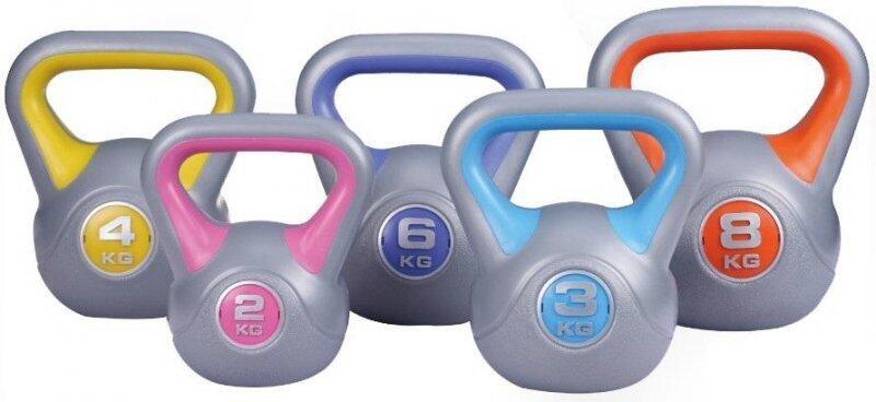 SEDCO Kettlebell činka LiveUp Plastic 18 kg