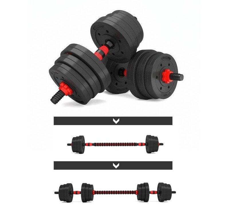 SEDCO Nakládací činka spojovací BC - sada 2x7,5 kg / 1x15 kg