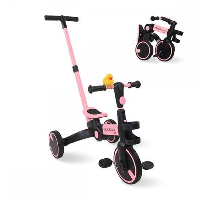 5 in 1 driewieler evolutief stuur verstelbaar zadel lichtgewicht loopfiets