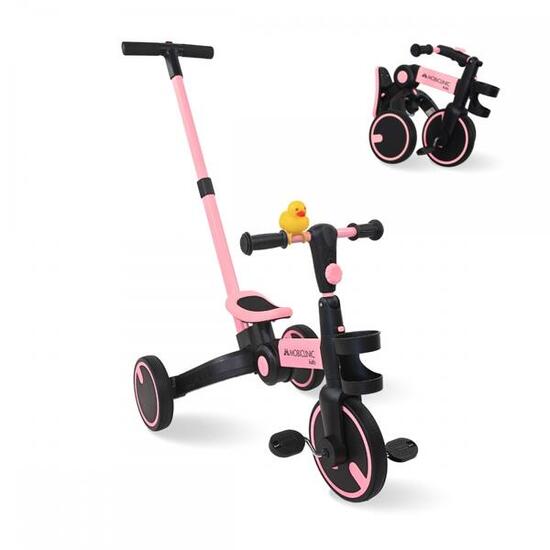 Tricycle 5 en 1 Evolutif Klaxon de canard Guidon