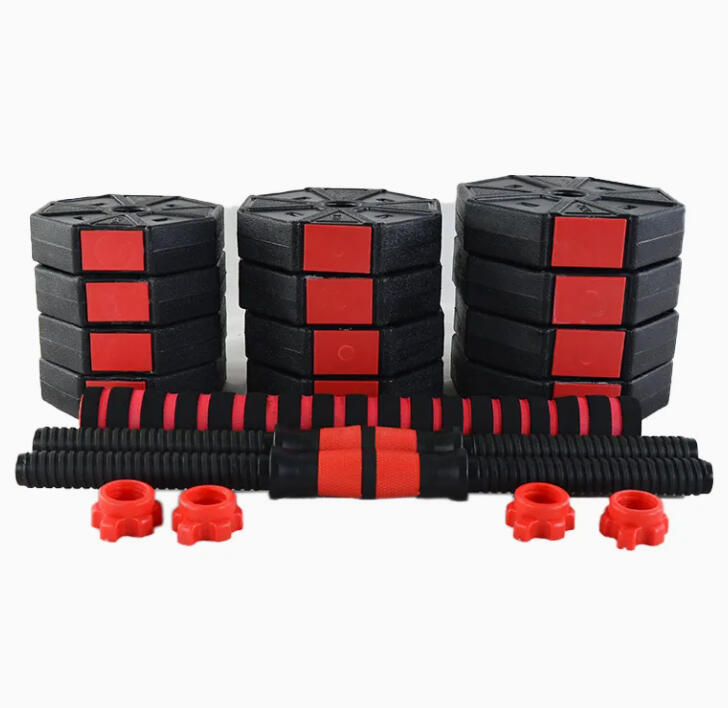 Nakládací činka spojovací Sedco OCTAGONAL - sada 2x10 kg / 1x20 kg 3/3
