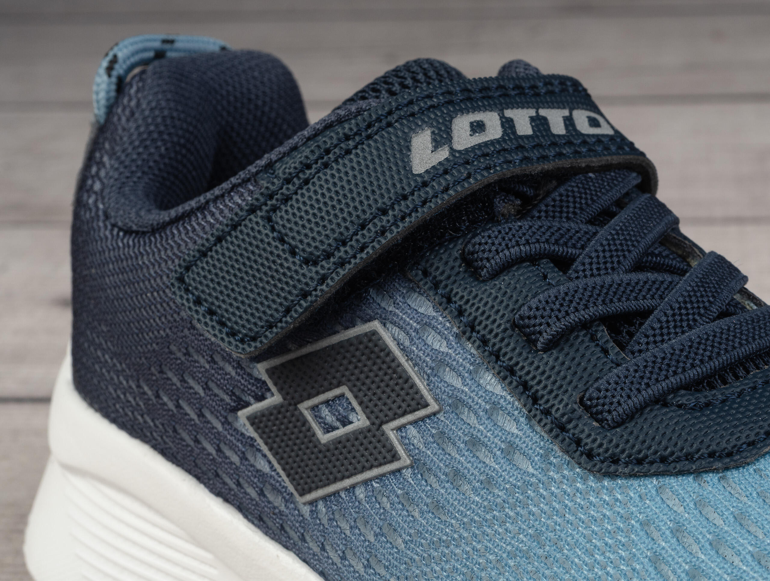 Lotto  Relazio K Kinder Low Top Sneaker 2601490K 5955 Blau/Mid Blue 6/7