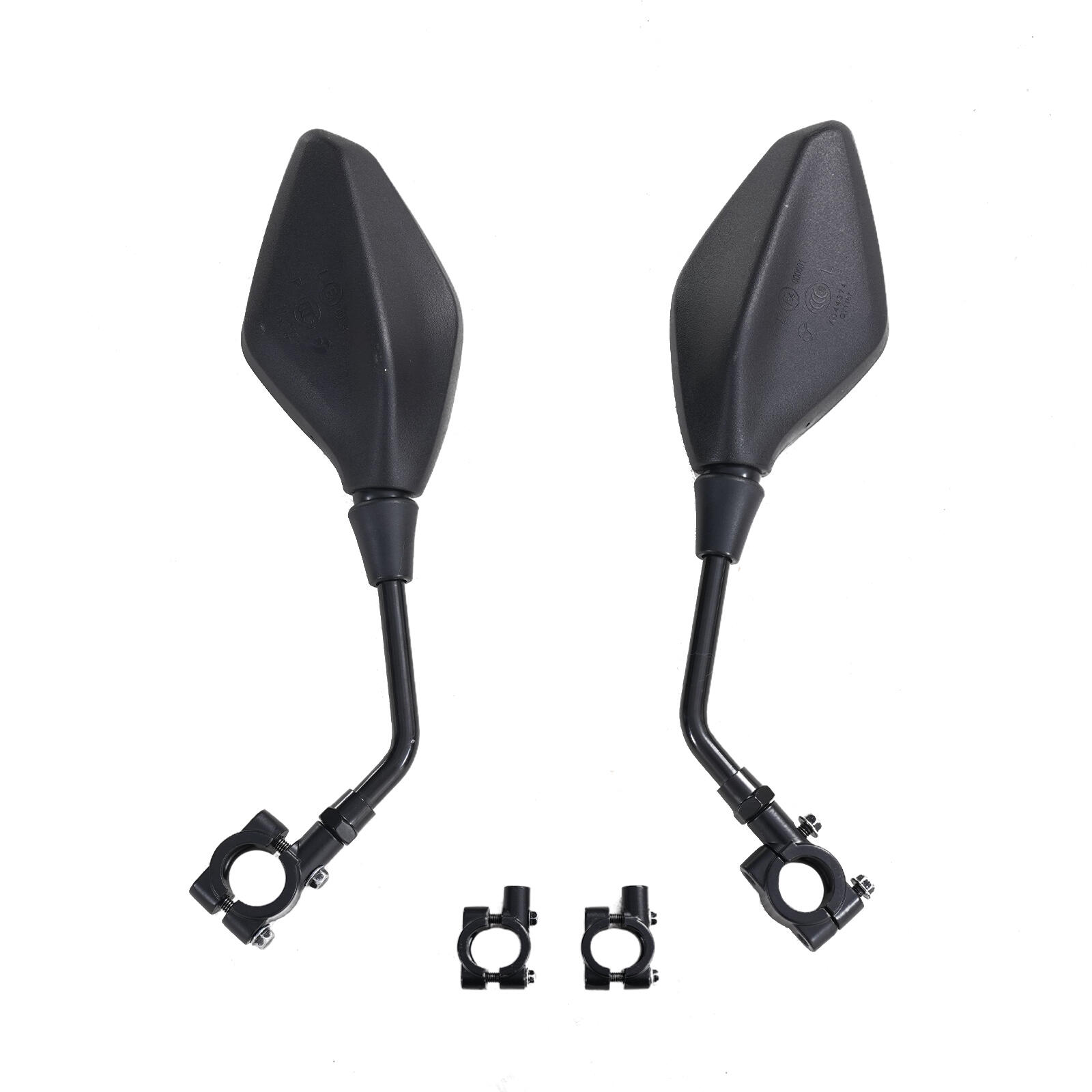 Rétroviseur universel E-Mark réglable grand angle vélo trottinette RCB QY1167 2/6