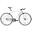 Original - Bicicletă fixie Hi-Ten oțel 28". Glossy White