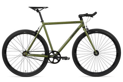 Vélo Fixie Original Hi-Ten Acier 28" - Black & Red