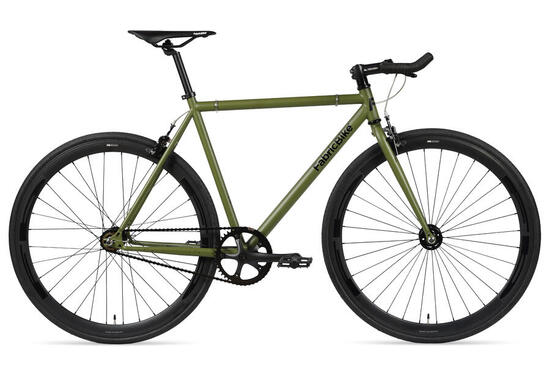 Original- rower typu fixie Hi-Ten Steel 28" - Cayman Green