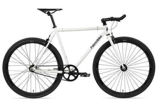 Vélo Fixie Original Hi-Ten Acier 28" - White & Black