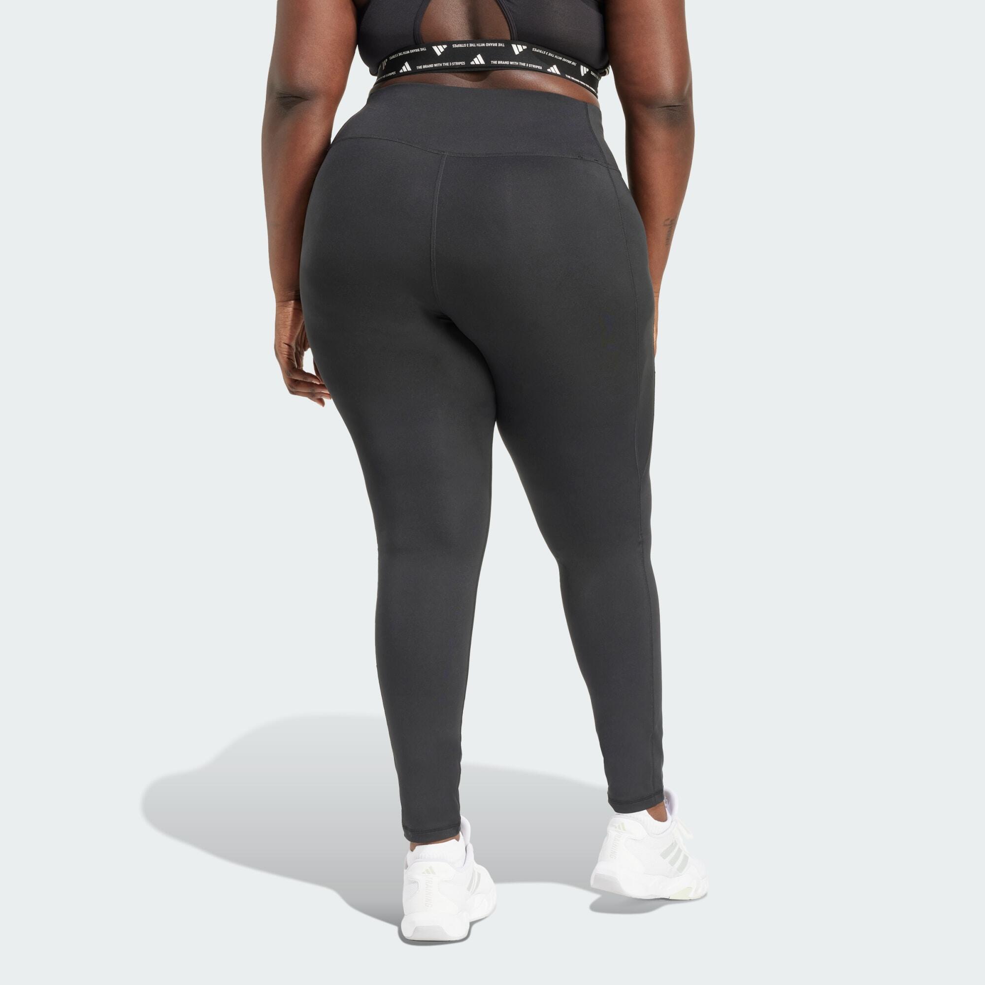 Optime Essentials Lange Legging met Opbergzakje (Grote Maat) 3/7