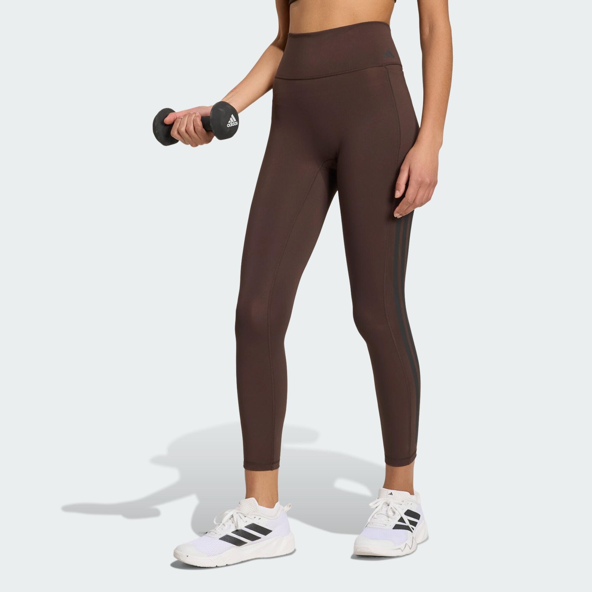 Mallas de entrenamiento 7/8 Optime 3 Stripes 2/5