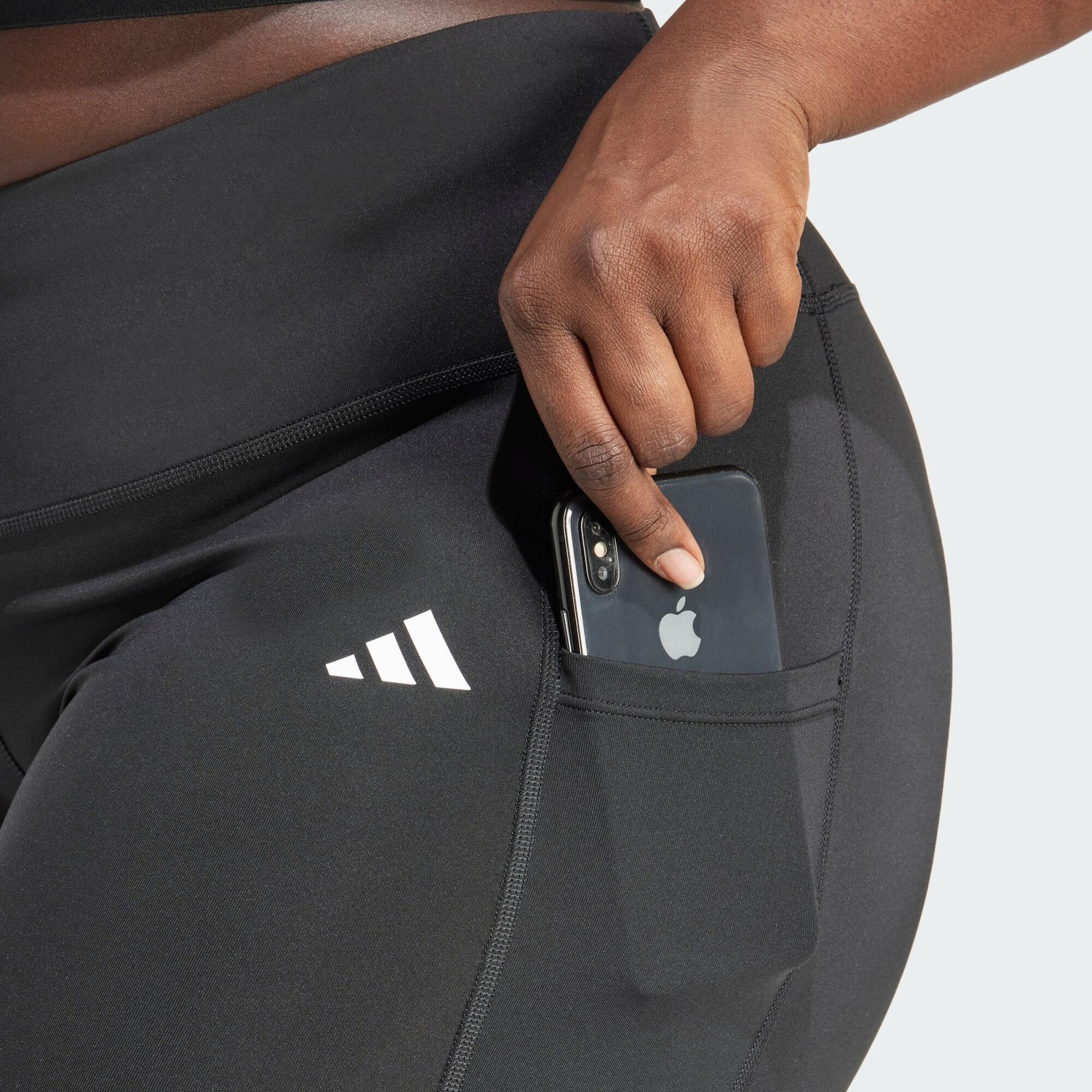Optime Essentials Lange Legging met Opbergzakje (Grote Maat) 4/7