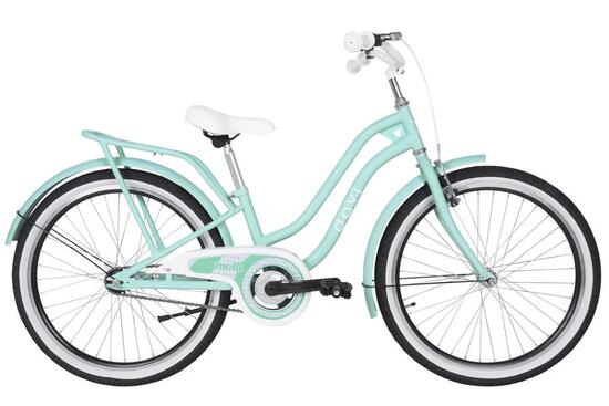 Vélo de ville enfant 24 pouces 9-12 ans Molli Style cadre robuste 14" 1 vitesses