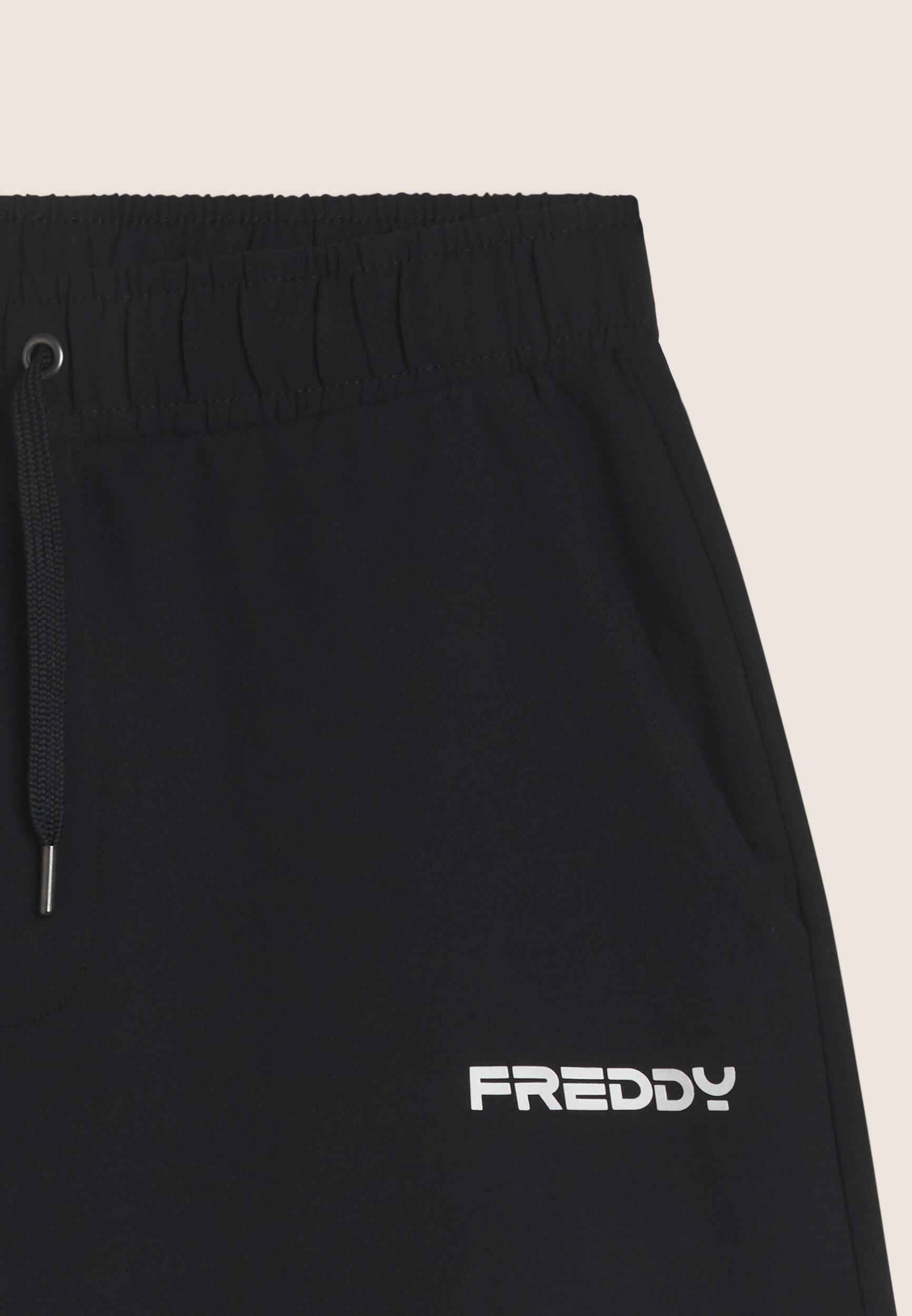 Pantalon court mi-cuisse en jersey élastique 3/3