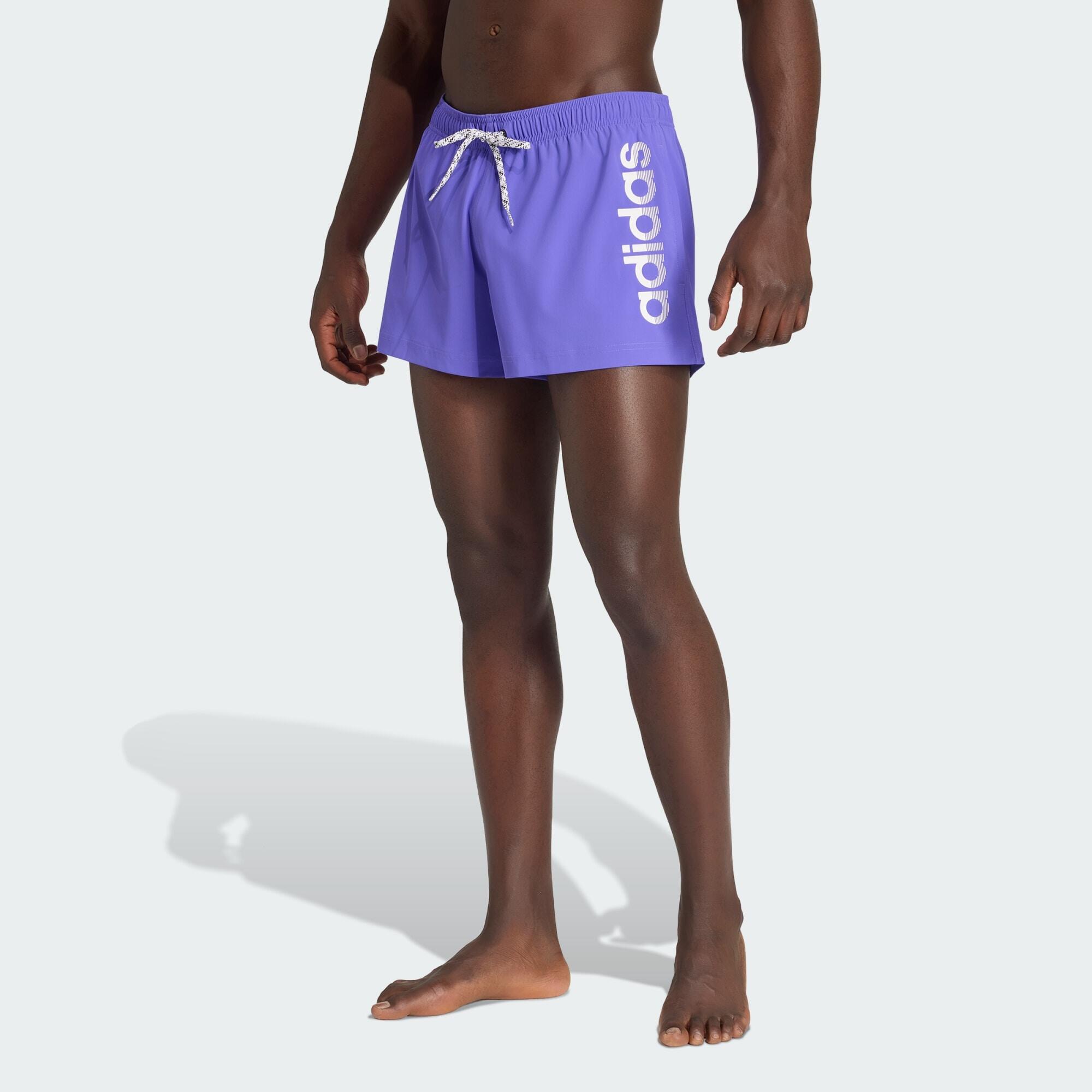 SHORT DE NATATION MAILLE STRETCH LOGO 7,6 CM 2/5
