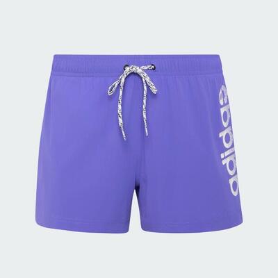 Logo stretchy knit zwemshort 3 inch