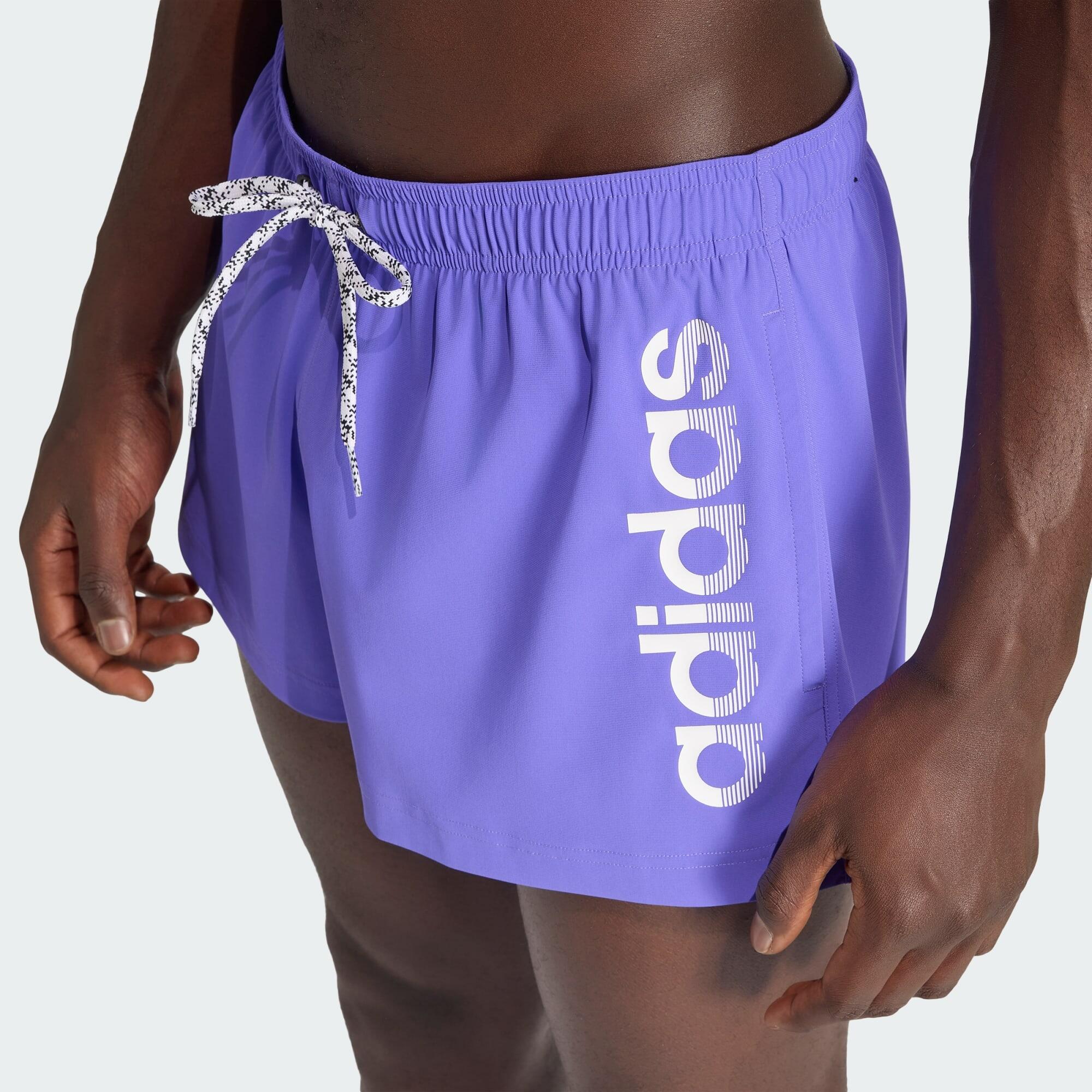 SHORT DE NATATION MAILLE STRETCH LOGO 7,6 CM 4/5