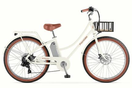 E-Stepcity Vélo Électrique – 250W, 36V, 60 km, Shimano 7V. Sand F/Basket