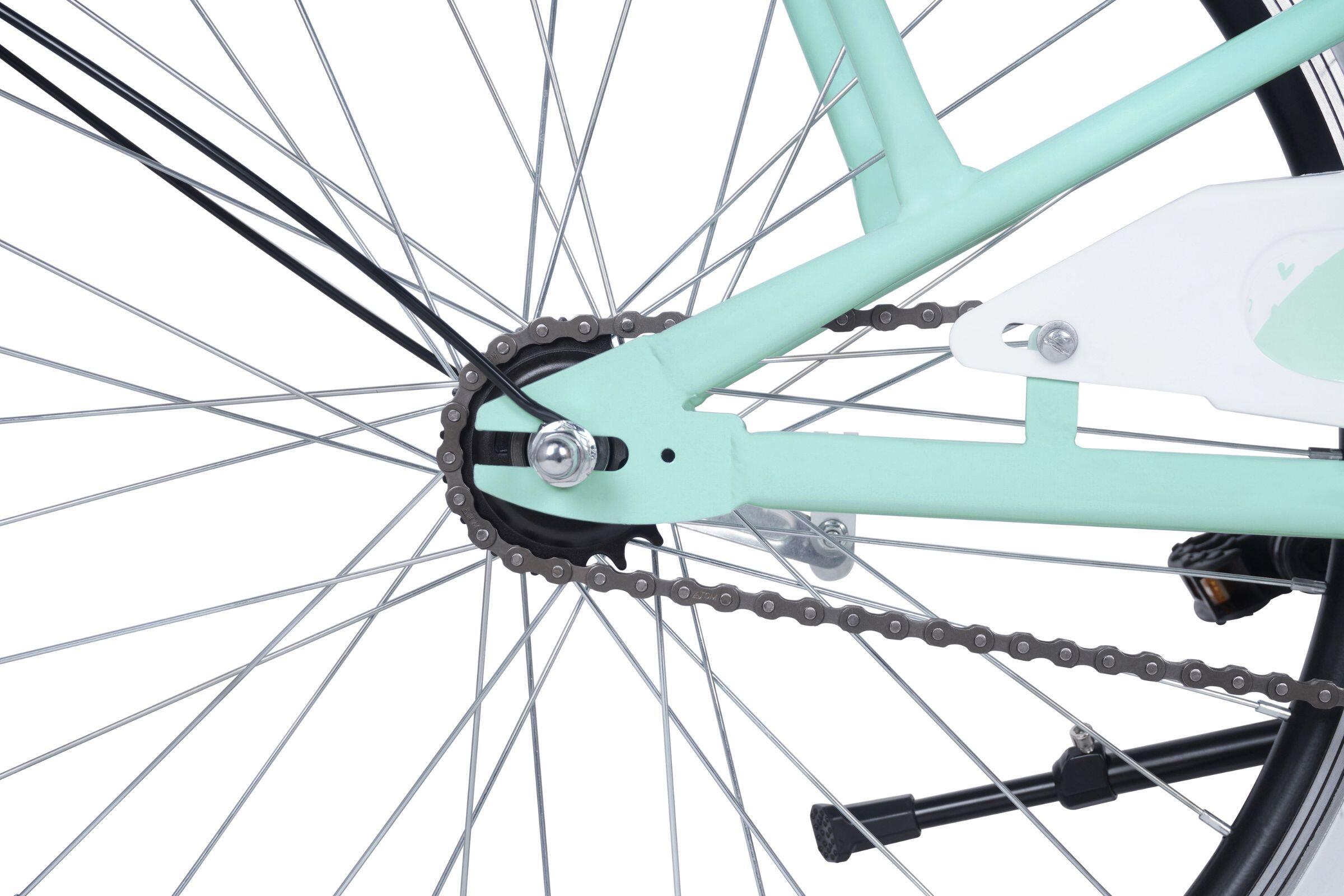 Vélo enfant Davi Molli, 24", 130–165 cm, 1 vitesse, menthe 6/6