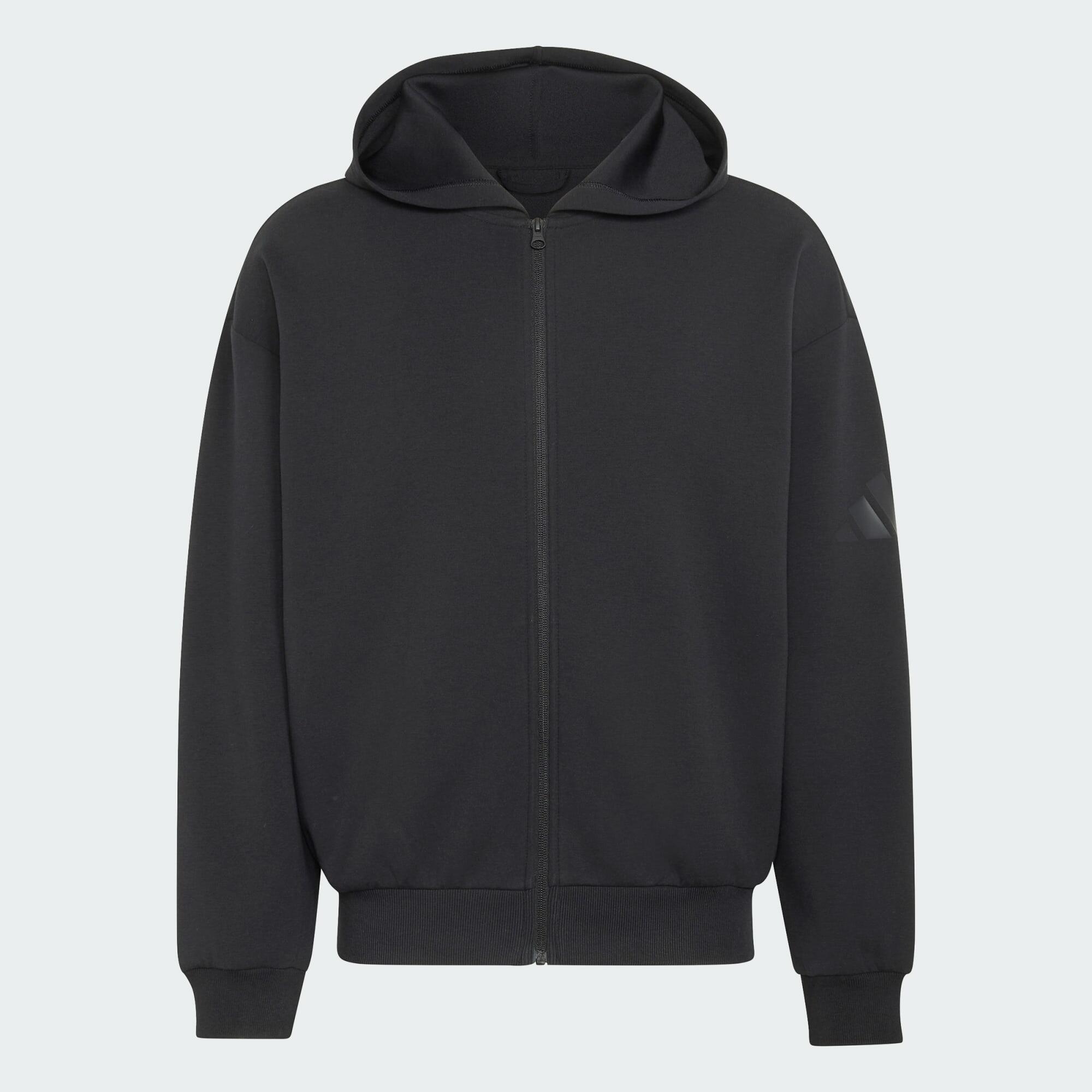 SUDADERA CON CAPUCHA SOFT LUX CON CIERRE DE CREMALLERA 2/7