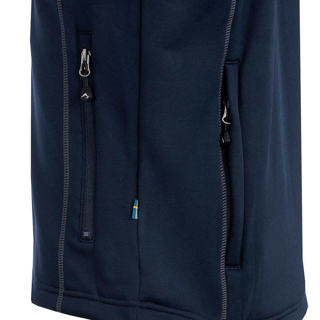 Powerfleece-Weste für Herren in Marineblau 6/6
