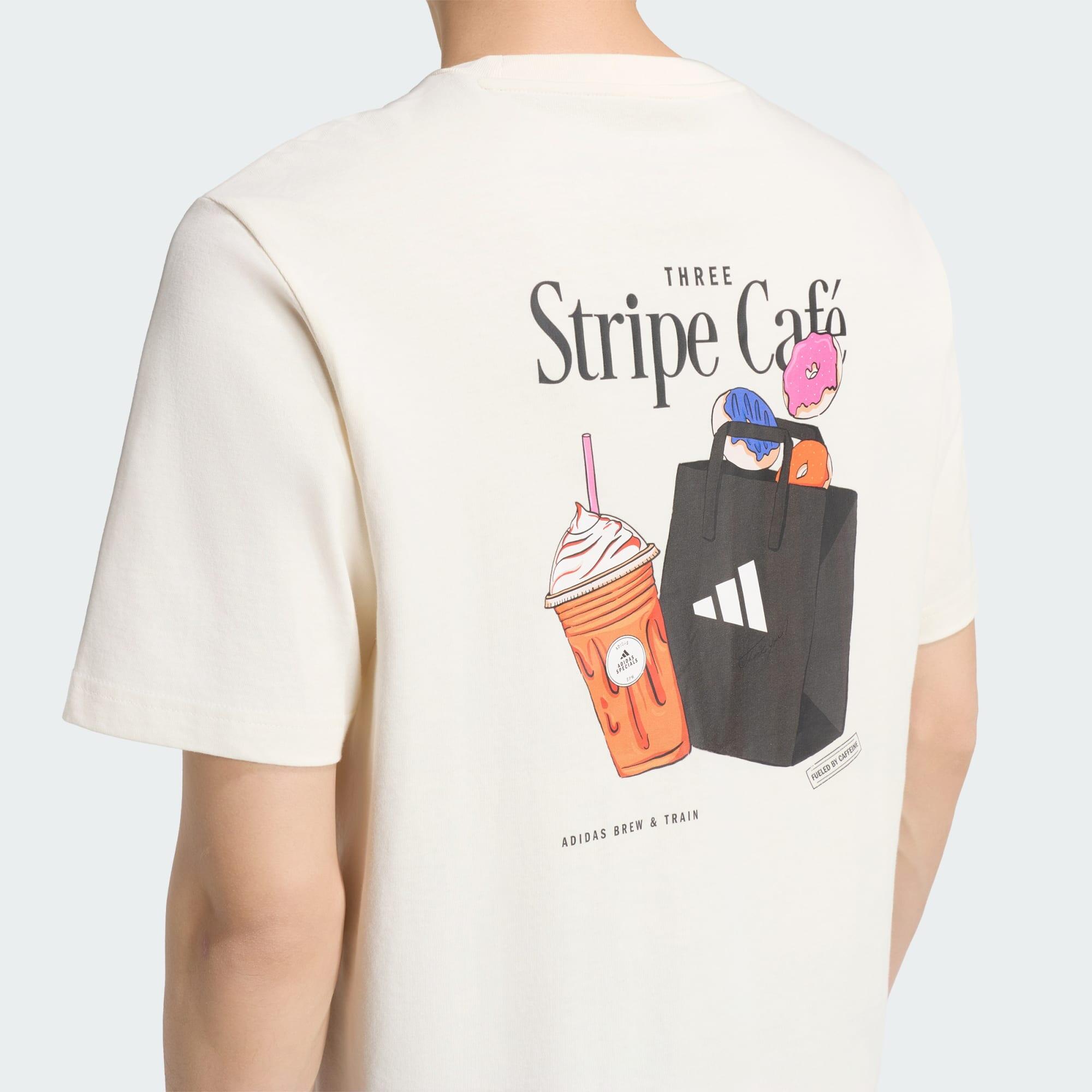 T-SHIRT COFFEE CAFE DONUT BAG GRAPHIC 5/5