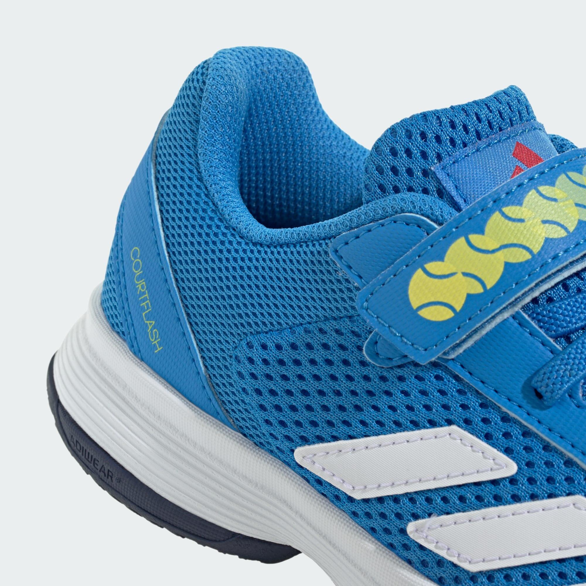 Chaussure de tennis à scratch Courtflash Enfants 6/7