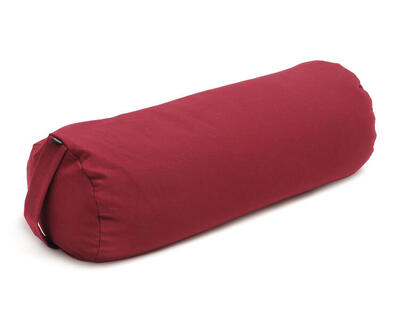 Yoga Bolster Round Yin Standard Yoga Bordeaux YOGISTAR