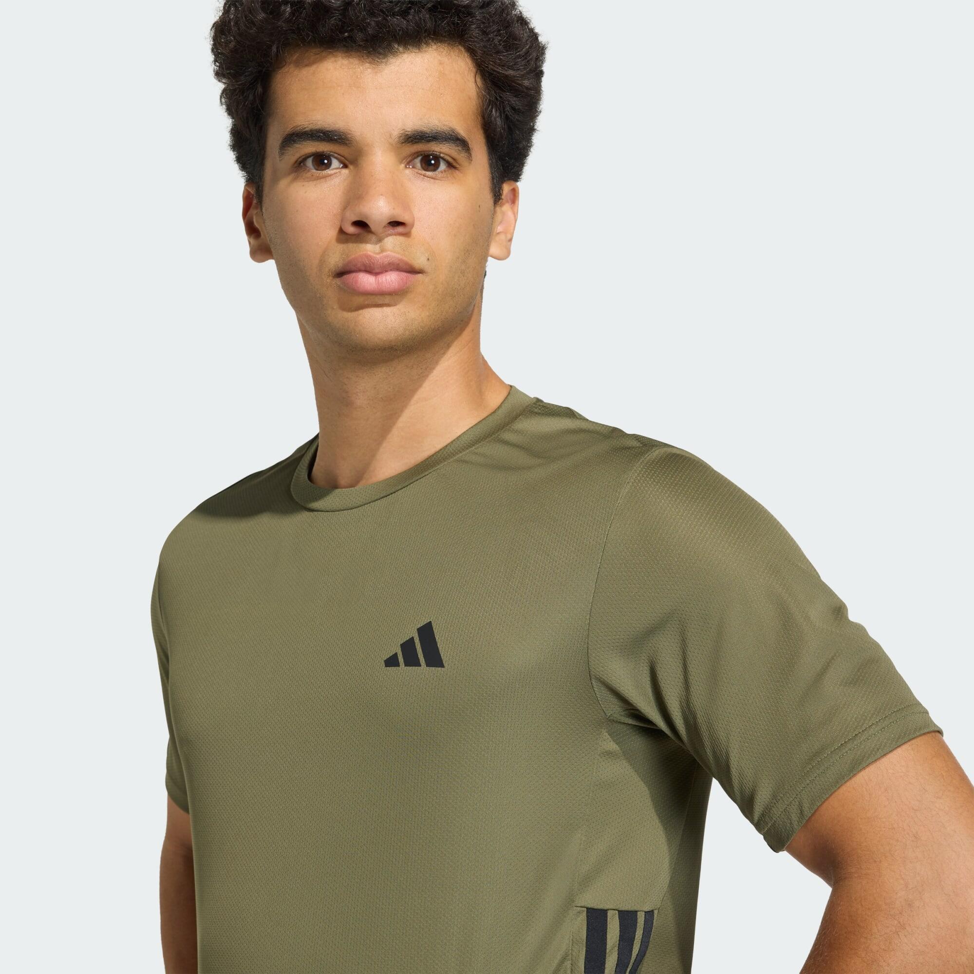 WORKOUT ESSENTIALS BASE 3-STRIPES T-SHIRT 4/5