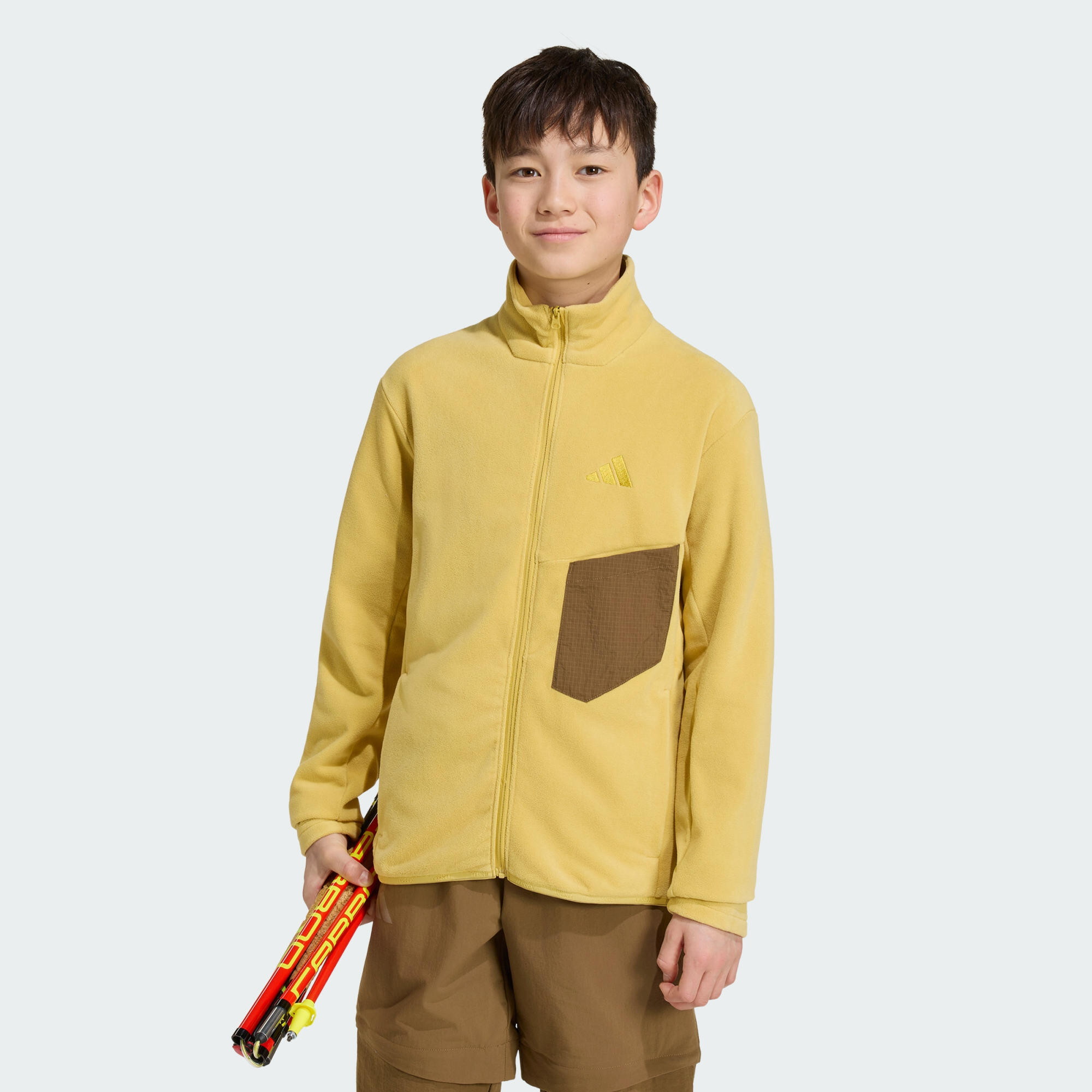Felpa con zip integrale Terrex Multi CLIMAWARM per bambini e bambine 2/7