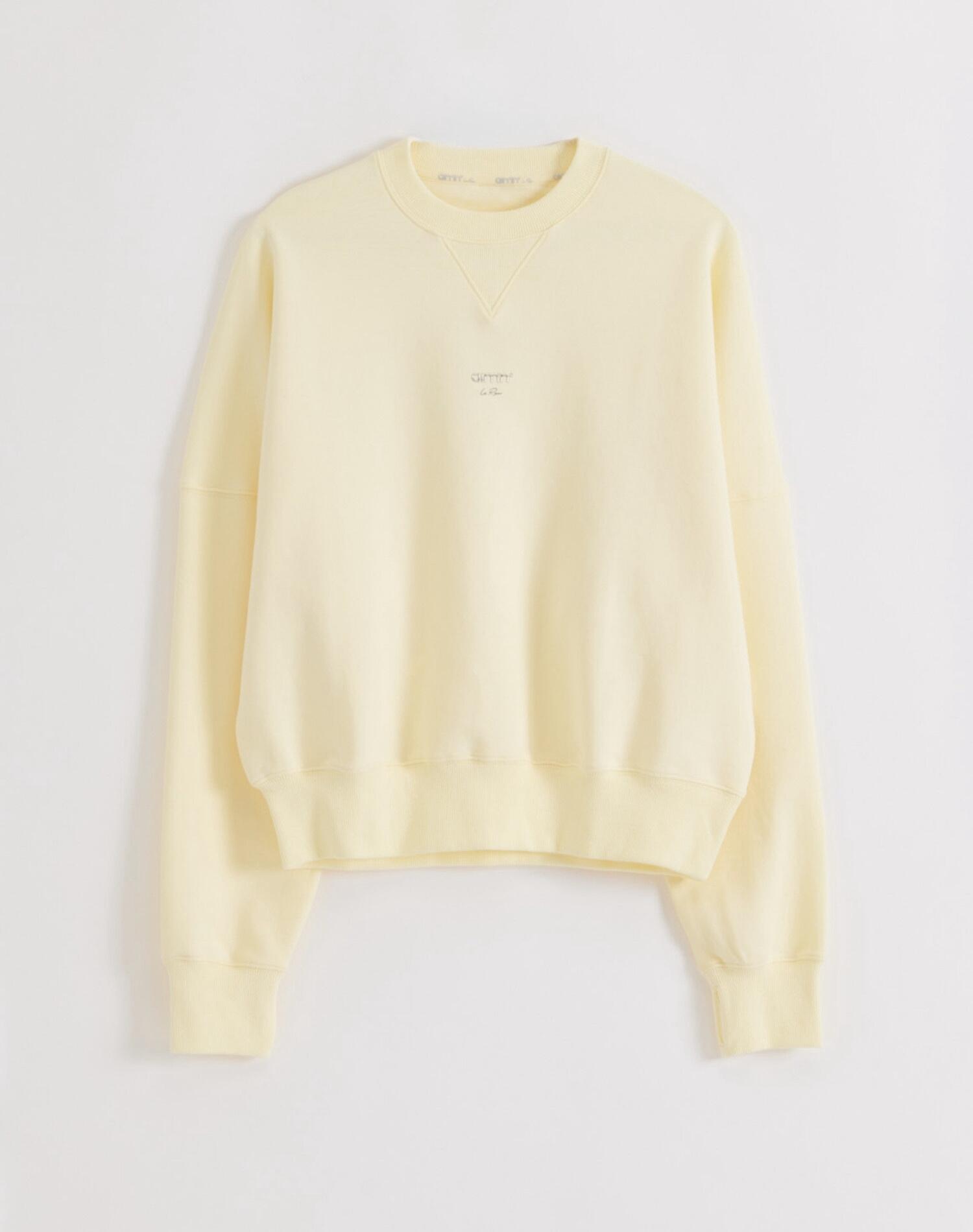Femme Sweat de Course Respirant Évacuation de l'humidité Le Run Blanc Citronné 5/5