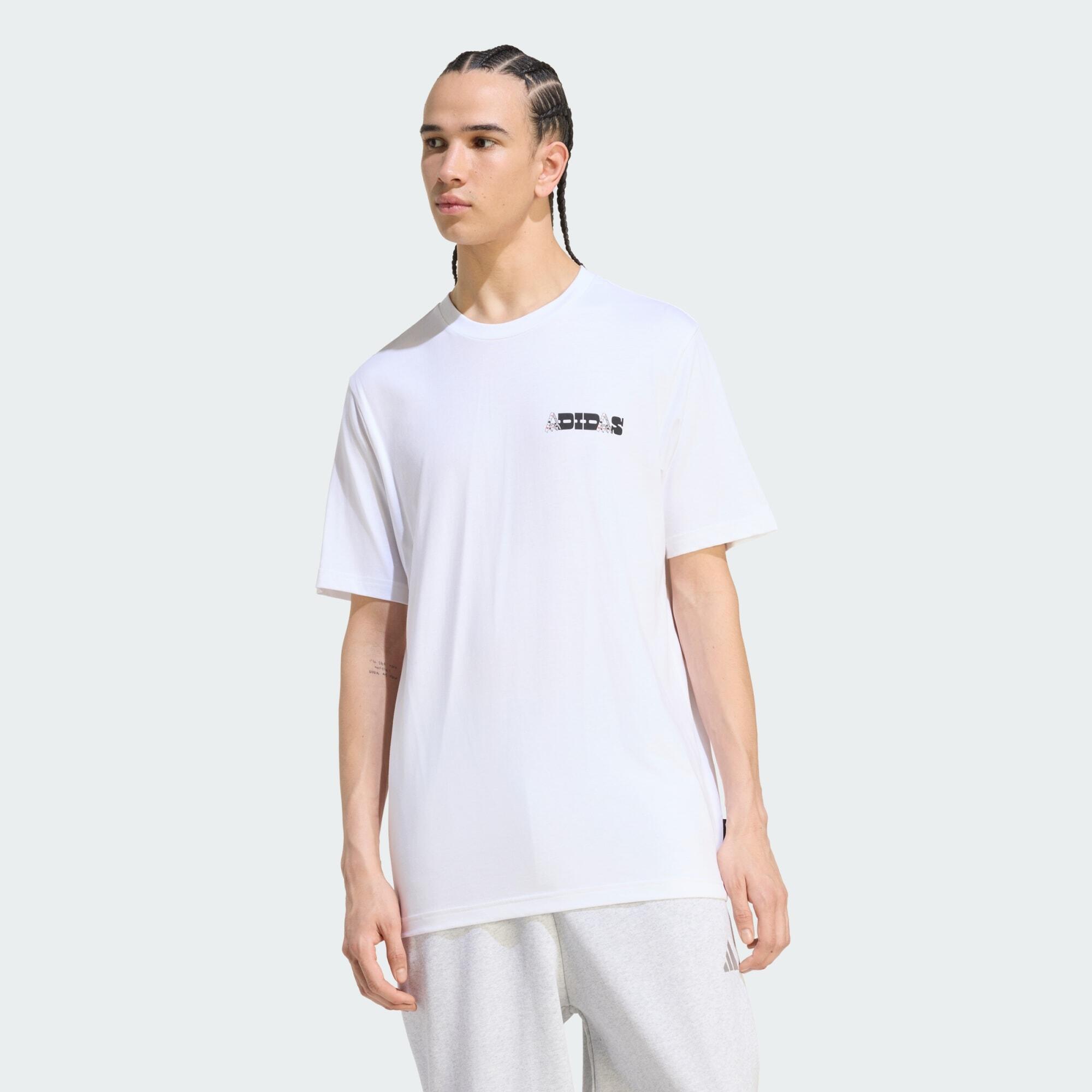 NOVELTY CARDS GRAPHIC T-SHIRT 2/7