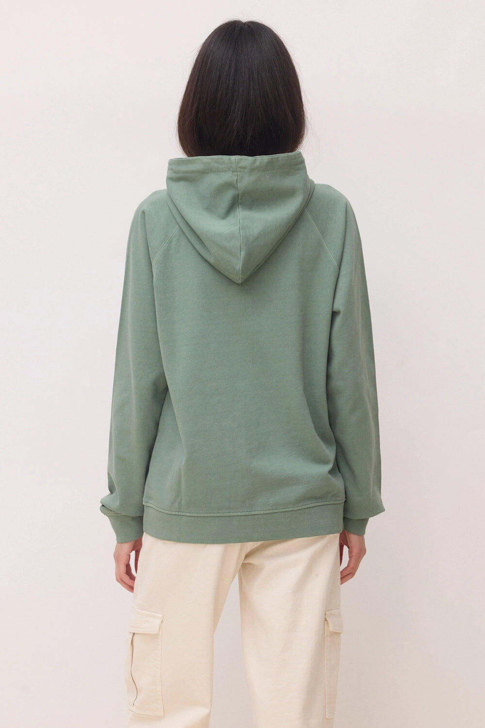 Sudadera con Capucha Blue Banana Sage de Algodón 100% Orgánico 5/7