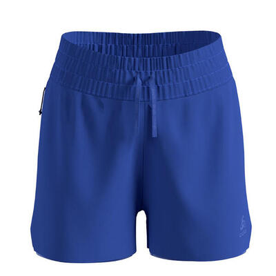 Odlo odlo 2-in-1 short zeroweight 3 inch print sportbroek dazzling blue m
