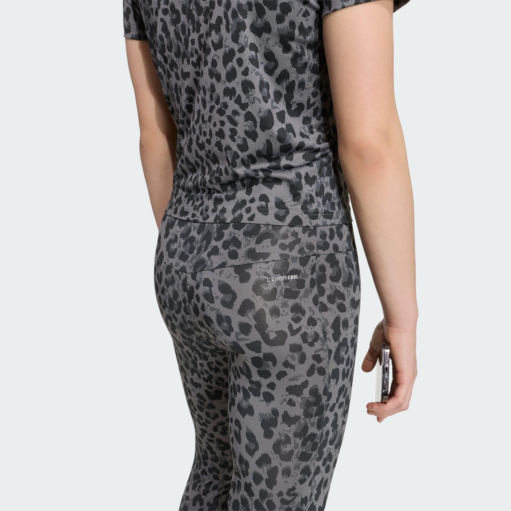 LEGGINGS SPORTIVI CON STAMPA ANIMALIER 5/5