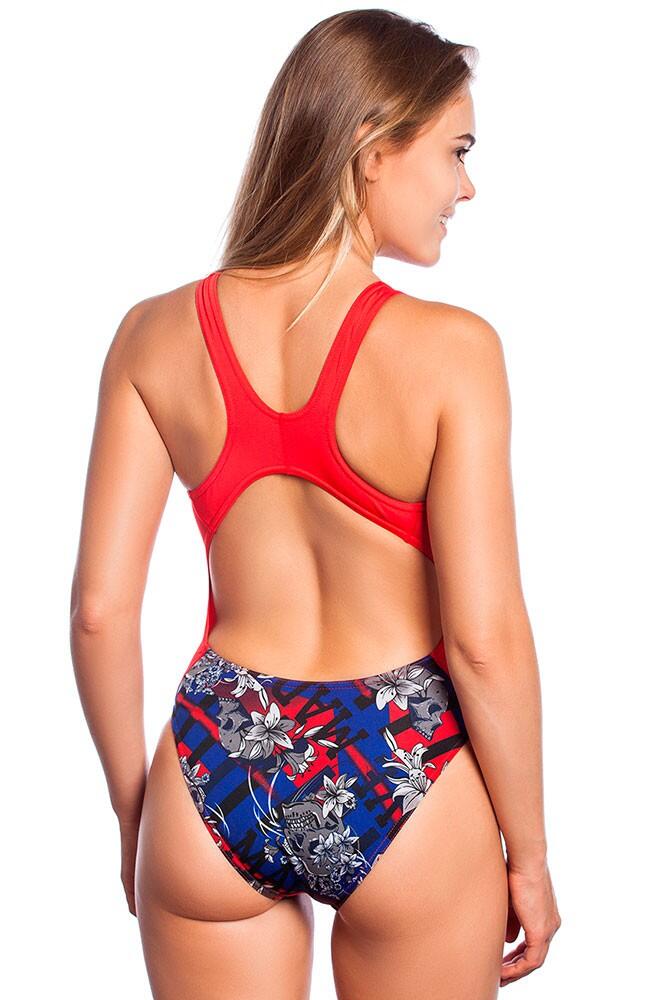 Fato de banho de Natação Mulher SALUT A1 XS 2/4